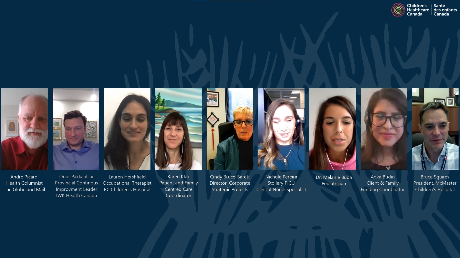 Host a virtual panel discussion with dynamic, customized visuals