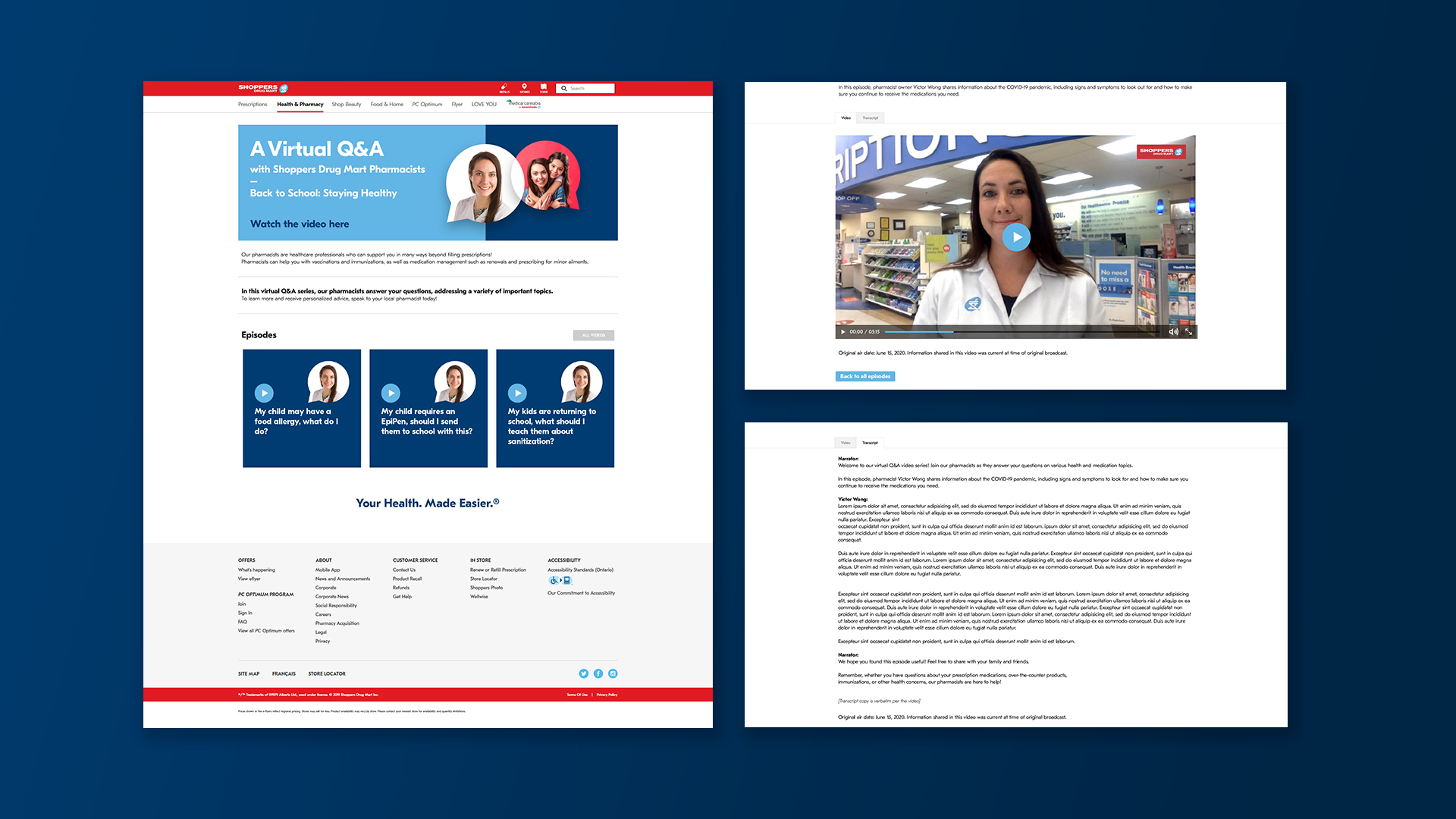 A virtual Q&A with Shoppers Drug Mart pharmacists