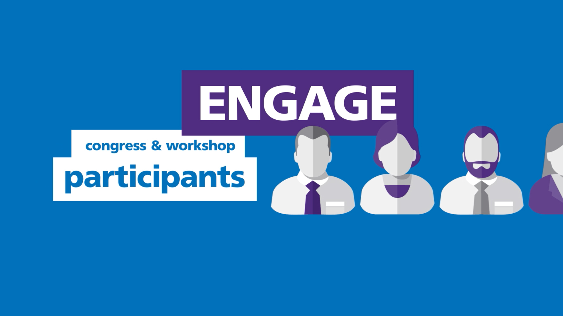 Digital interactive exercises for online and event use