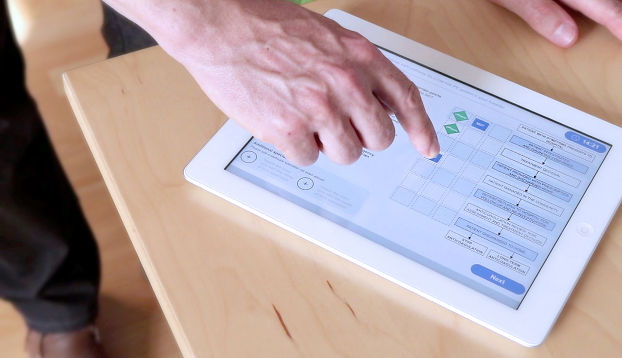 Digital interactive exercises for online and event use