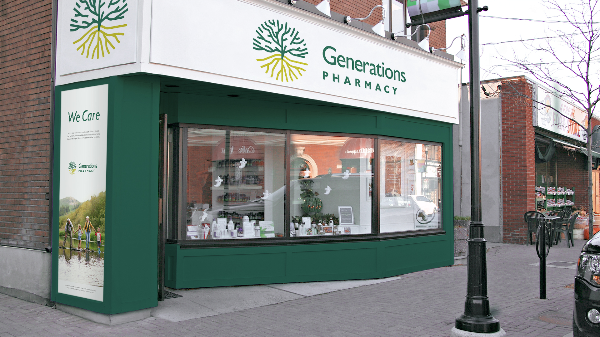 Develop a new pharmacy brand