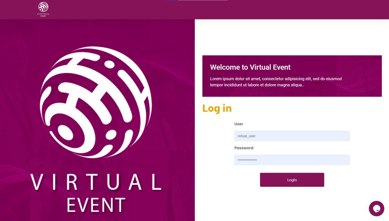 Fully managed, customized virtual conferences