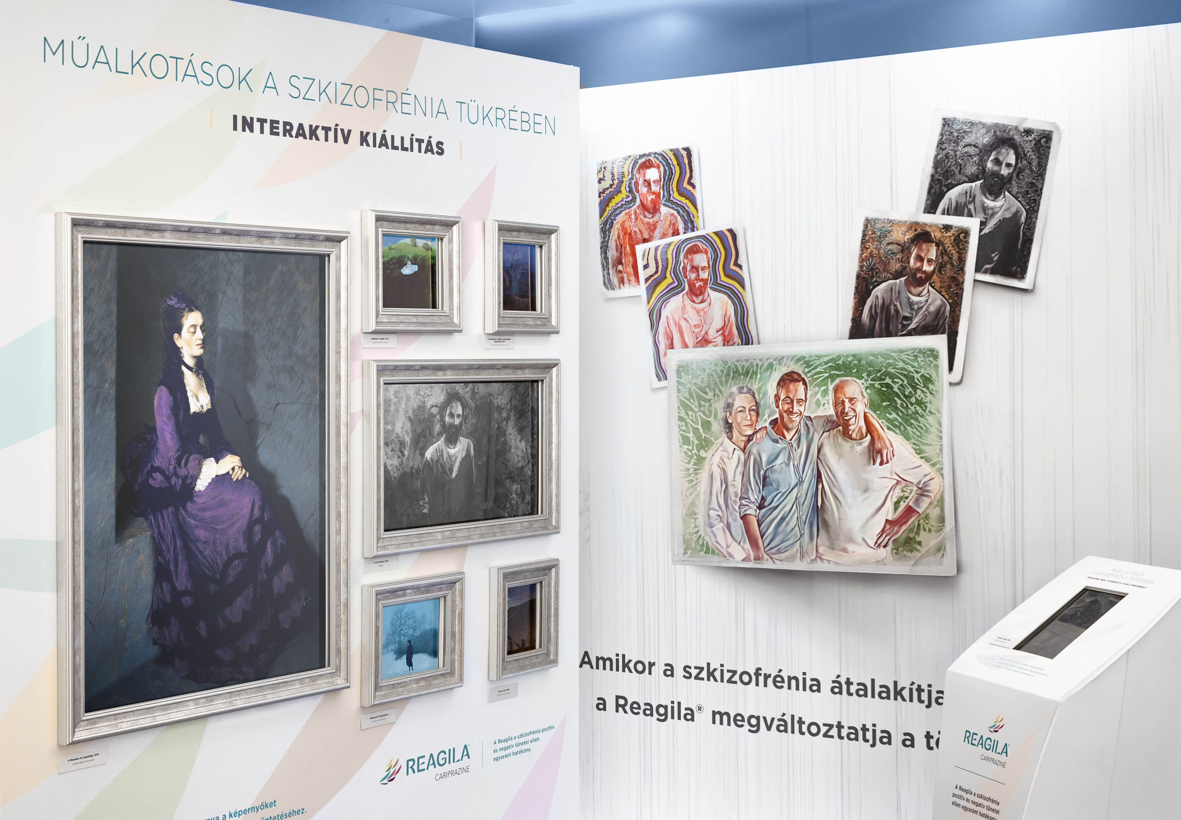 Visualize the positive effects of new therapy