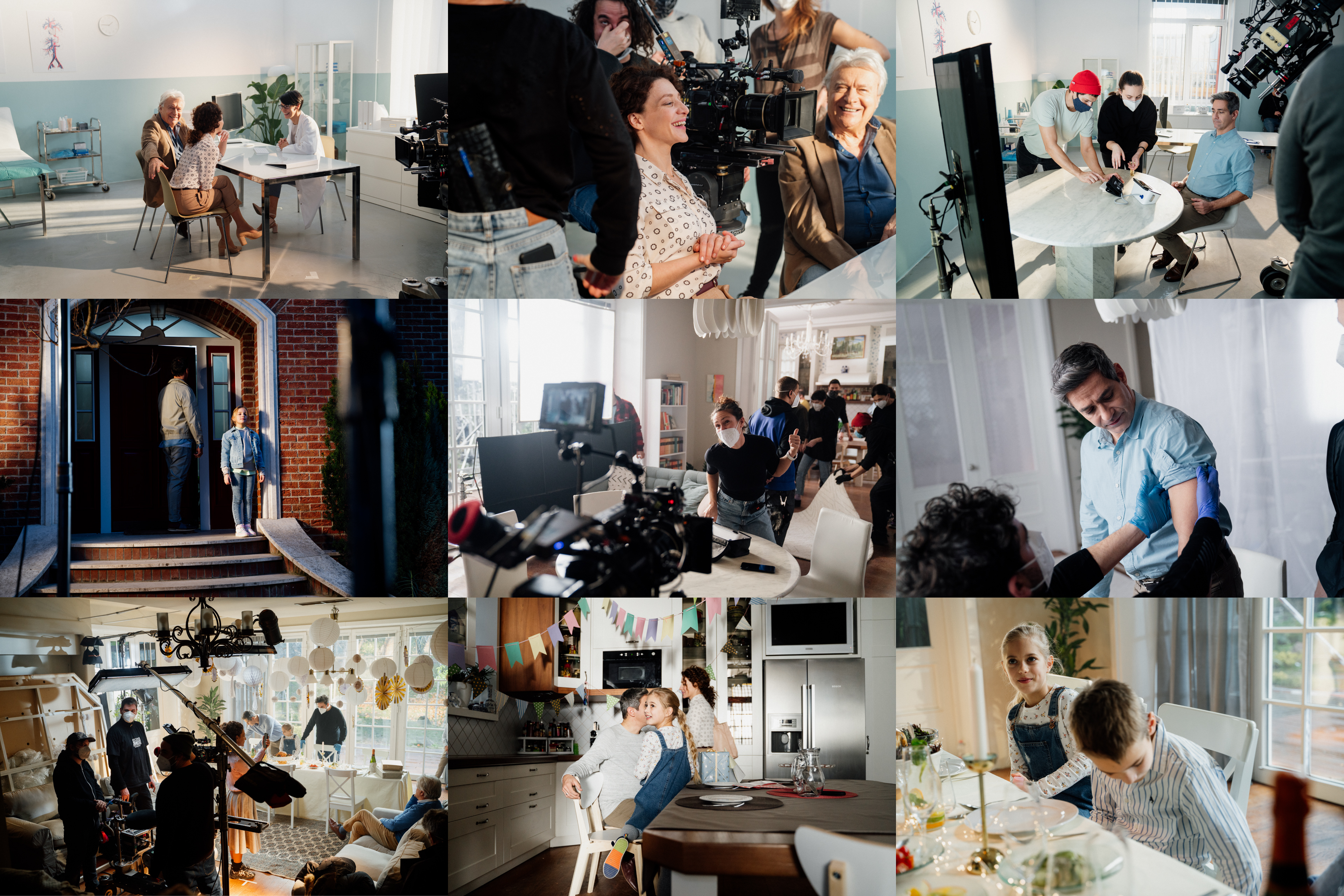 Multi-segment marketing campaign videos to launch a medical device